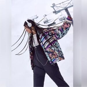 Free People FP Movement Bunny Slope Printed Puffer